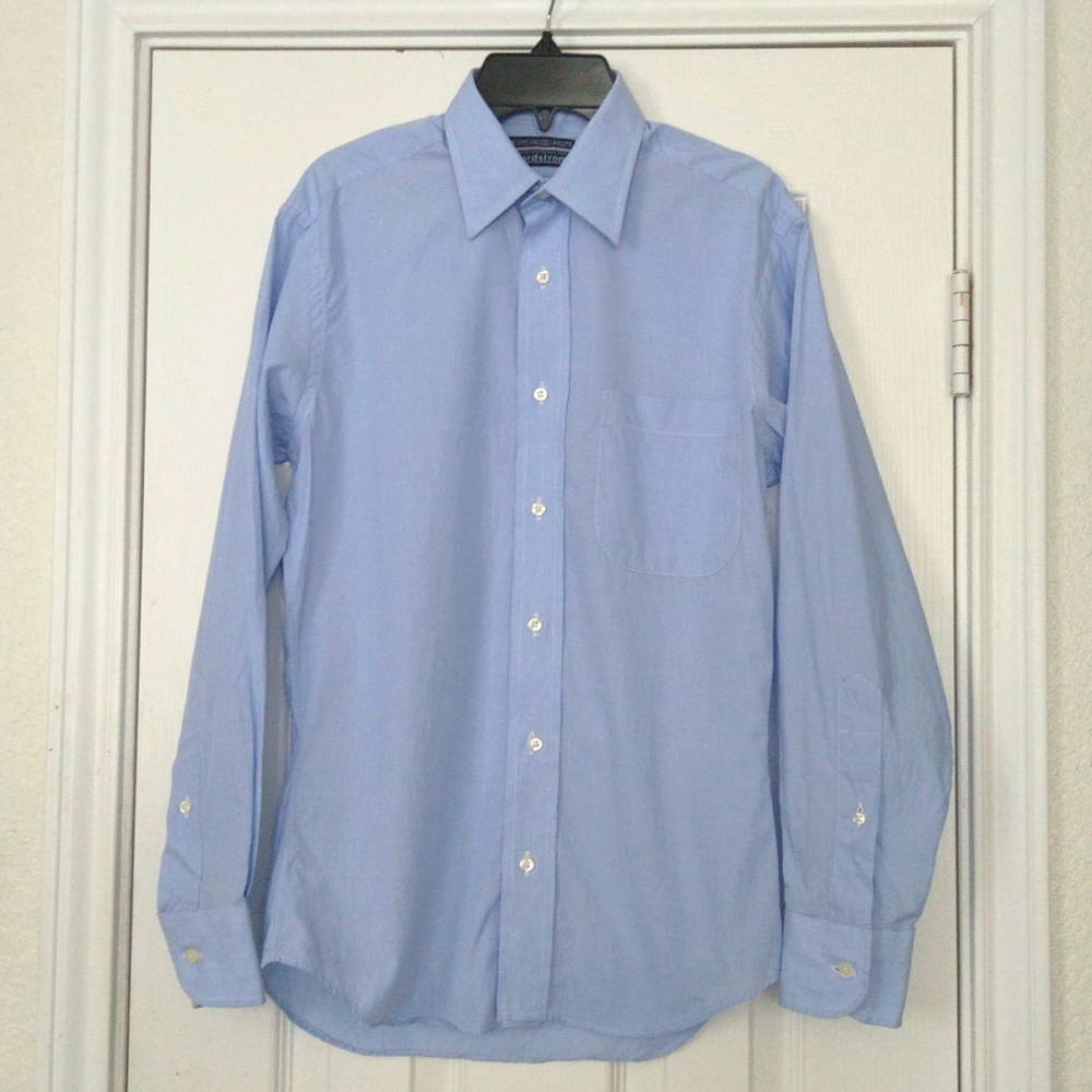 Nordstrom Sky Blue Boys Classic Dress Shirt . Church, HolyDay